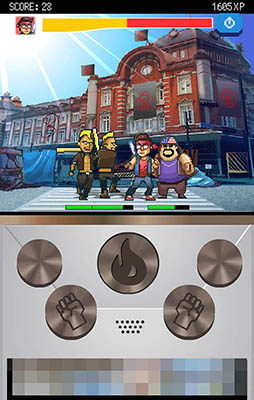 画像ギャラリー No.003のサムネイル画像 / 攻撃/ガード/カウンターを駆使して悪漢を撃退せよ。「トーキョーホットガイ」を紹介する「（ほぼ）日刊スマホゲーム通信」第1188回