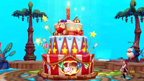 ���������꡼ No.003�Υ���ͥ������ / ��SEVENTH DARK�פǥ��٥�ȡ֥ϥԥͥ��������������ǥ��󥰡פ����š����äƤ���NPC������ơ����ꥢ�Х����ִ�ʪ�������륱�����פ�������褦