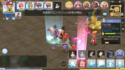 画像ギャラリー No.015のサムネイル画像 / ギルドの力を見せつけるときがきた! プレイ日記その9:「ラグマス」のGvGコンテンツ“攻城戦”参加レポート