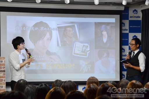 画像ギャラリー No.004のサムネイル画像 / 梅原裕一郎さんとガラス越しの面会体験！　トークショーや朗読劇も行われた「囚われのパルマ」ガラス越しの面会イベントの模様をレポート