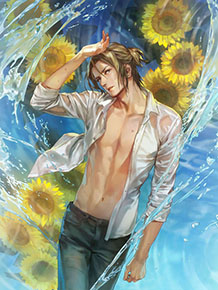 画像ギャラリー No.022のサムネイル画像 / 「囚われのパルマ」,新エピソード「アオイ編」の配信日が10月11日に決定。今回は“唇”でコミュニケーションが可能!?