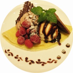 画像ギャラリー No.003のサムネイル画像 / 「カプコンカフェ」，新メニュー「囚われのパルマ」性格診断クレープを12月3日に販売開始