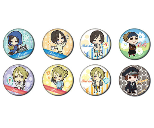 画像ギャラリー No.005のサムネイル画像 / 「囚われのパルマ」のアクリルキーホルダー＆缶バッジコレクション第2弾を紹介