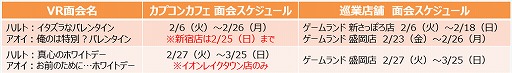 画像ギャラリー No.012のサムネイル画像 / 「囚われのパルマ」，バレンタインにちなんだ追加面会が配信