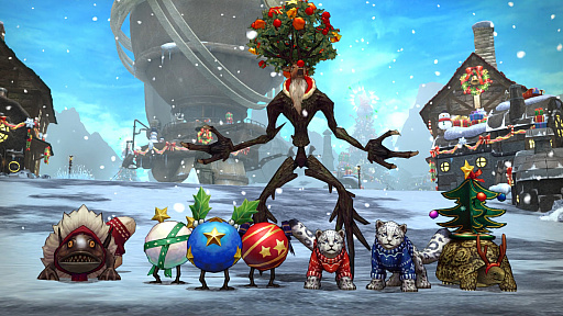 Caravan Stories 4体のヒーローにクリスマス衣装が登場