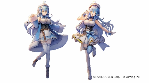 画像ギャラリー No.004のサムネイル画像 / 「CARAVAN STORIES」とホロライブのコラボイベントが11月29日より開催。雪花ラミィのスペシャル番組配信なども実施