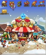 画像ギャラリー No.002のサムネイル画像 / 「ブレイブダイアリー」,限定キャラが登場するクリスマス限定イベント開催