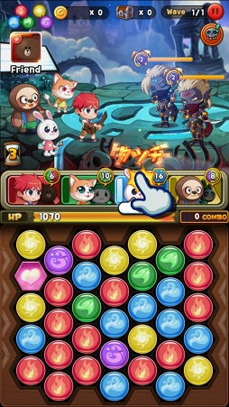 画像ギャラリー No.015のサムネイル画像 / どちらも事前登録者数100万超え。新作スマホアプリ「LINE ファイター」「LINE パズルフレンズ」先行体験会レポート