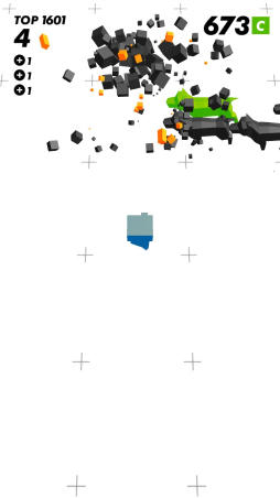 画像ギャラリー No.002のサムネイル画像 / 操作中だけ時間が進む。iOS向けシューティングゲーム「TIME LOCKER」を紹介する「(ほぼ)日刊スマホゲーム通信」第1206回