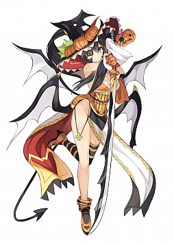 画像ギャラリー No.002のサムネイル画像 / 「戦国の神刃姫X」,ハロウィンイベントにあわせて“ウィッチ 伊達 政宗”などが追加