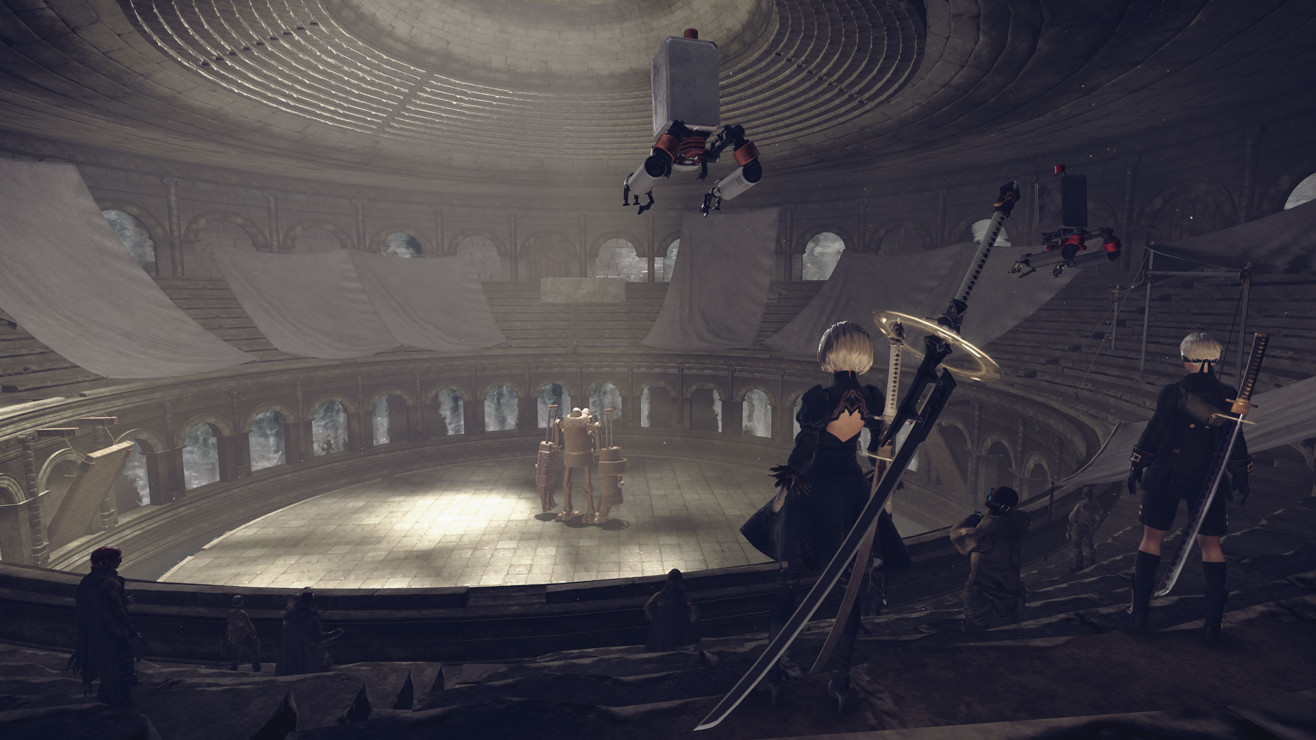 画像集 003 Nier Automata の追加dlc 3c3c1d が5月2日に配信 3種類の前作キャラのコスチュームと闘技場コンテンツが追加