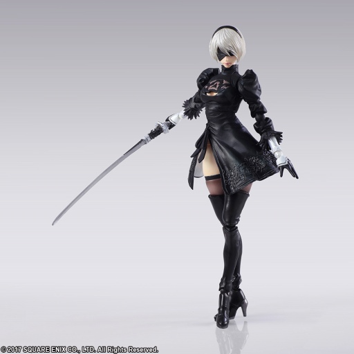 Nier Automata のヨルハ二号b型と機械生命体がブリングアーツで登場 予約受付を開始 Nier Automata のヨルハ二号b型と機械生命体がブリングアーツで登場 予約受付を開始