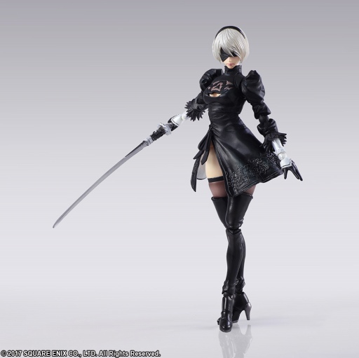 Nier Automata のヨルハ二号b型と機械生命体がブリングアーツで登場 予約受付を開始