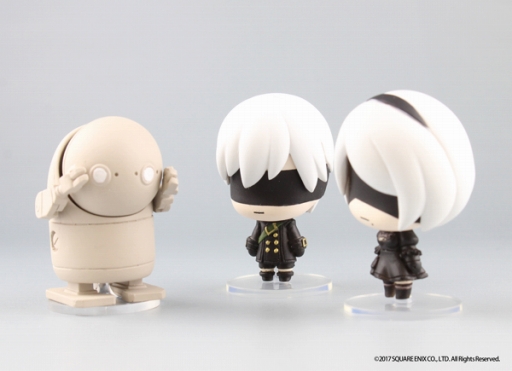 Nier Automata キャラクターたちのデフォルメフィギュアが18年5月に発売