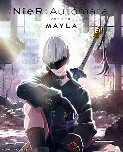 画像ギャラリー No.004のサムネイル画像 / アニメ「NieR:Automata Ver1.1a」より,9Sをモチーフにしたショートブーツが登場。衣装やチョーカー,ゴーグルなどを再現