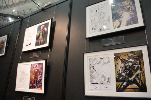 画像ギャラリー No.012のサムネイル画像 / 天野喜孝氏が描く「火の鳥」の原画も展示中。東京コミコン会場で「アトム:時空の果て」を制作するアクティブゲーミングメディアブースを取材