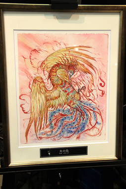 画像ギャラリー No.020のサムネイル画像 / 天野喜孝氏が描く「火の鳥」の原画も展示中。東京コミコン会場で「アトム:時空の果て」を制作するアクティブゲーミングメディアブースを取材