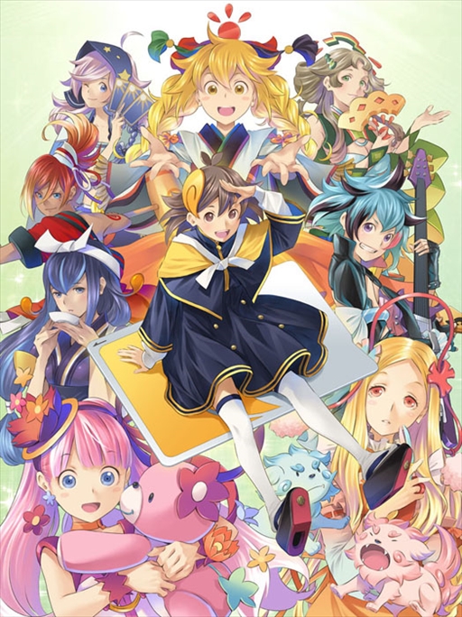 画像ギャラリー No.003のサムネイル画像 / 「めがみめぐり」,予告動画を公式サイトにて公開。ツクモに試練を与える「七柱のめがみ」や,ツクモが一人前のめがみになるための「神格試験」の紹介も