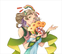 画像ギャラリー No.004のサムネイル画像 / 「めがみめぐり」,予告動画を公式サイトにて公開。ツクモに試練を与える「七柱のめがみ」や,ツクモが一人前のめがみになるための「神格試験」の紹介も