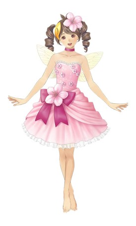 画像ギャラリー No.002のサムネイル画像 / 「めがみめぐり」桜の妖精&桜メイド衣装が登場。4月のイベント情報を公開