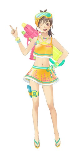 画像ギャラリー No.002のサムネイル画像 / 「めがみめぐり」7月の季節衣装は「水着&常夏ワンピ」。退治イベントを7月15日に開催