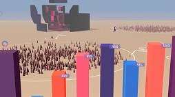 画像ギャラリー No.003のサムネイル画像 / インフォグラフィックで描かれた世界が舞台のパズルアクション「Metrico+」が配信