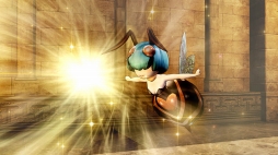 画像ギャラリー No.037のサムネイル画像 / 「よるのないくに2 〜新月の花嫁〜」新たな登場人物「ヴェルーシュカ」が公開に。主人公アルーシェとともに戦う従魔の,成長要素や進化の情報も