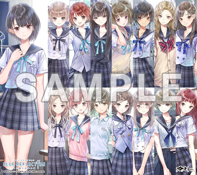 画像集 004 Blue Reflection ガストショップ購入特典に限定壁紙が追加 4gamer Net