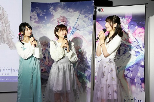 画像ギャラリー No.022のサムネイル画像 / 「BLUE REFLECTION 幻に舞う少女の剣」の完成発表会が開催。キャラデザインと監修を手がけた岸田メル氏が,空気感や設定などへのこだわりを明かした