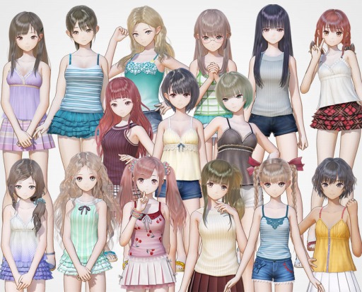 画像ギャラリー No.008のサムネイル画像 / 「BLUE REFLECTION」バスタオルフルセットなどDLC第2弾を6月9日に配信