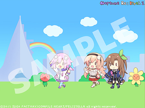 画像ギャラリー No.005のサムネイル画像 / 「ネプテューヌ」Re;Birthシリーズ3作のDL販売がDMMで9月7日にスタート。DMM GAMESちゃん壁紙などの特典ありで,予約受付は本日から