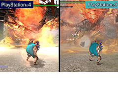 「MHF-Z」，PS4版とPS3版のグラフィックスを比較する最新動画が公開に