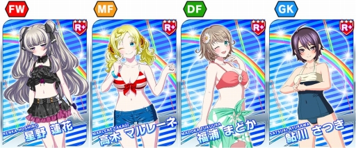 画像ギャラリー No.002のサムネイル画像 / 育成SLG「ガルフト!〜ガールズ&フットボール〜」10月にGREEで配信。事前登録受付を開始