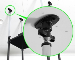 画像ギャラリー No.004のサムネイル画像 / Bauhutte,ゲーマー向けのプロジェクタラックと昇降式スピーカースタンドを発表。「部屋全体をゲーム空間へ改造」がテーマ