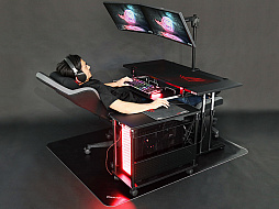 ���������꡼ No.002�Υ���ͥ������ / Bauhutte��ASUS��Republic of Gamers�פȤΥ���ܤ�TGS 2018�˽�Ÿ