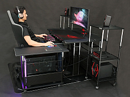 ���������꡼ No.005�Υ���ͥ������ / Bauhutte��ASUS��Republic of Gamers�פȤΥ���ܤ�TGS 2018�˽�Ÿ