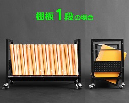 画像ギャラリー No.006のサムネイル画像 / Bauhutte,プレイヤーの周辺1m以内に収納をもたらすゲーマー向け「デスク下ワゴン」「大型引き出し」発表