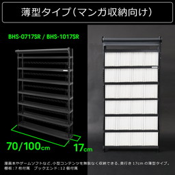 画像ギャラリー No.004のサムネイル画像 / Bauhutte，「ゲーム中に気が散る要因となる小物を隠せる」と謳うロールスクリーン付きラックを発売