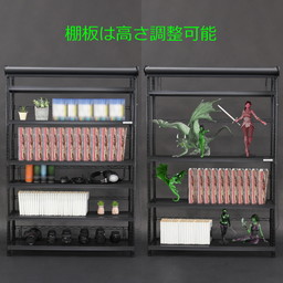 画像ギャラリー No.013のサムネイル画像 / Bauhutte，「ゲーム中に気が散る要因となる小物を隠せる」と謳うロールスクリーン付きラックを発売