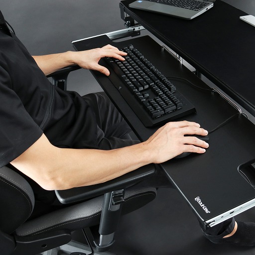 Bauhutte，机に後付けできるキーボードスライダーの1m幅タイプを発売