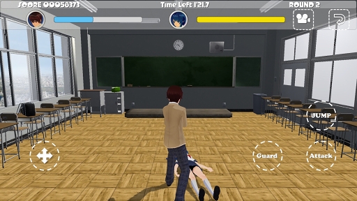 画像ギャラリー No.004のサムネイル画像 / 青春ラブコメ系かと思いきやガチンコタイマン。スマホ向け格闘ゲーム「スクールファイター」を紹介する「(ほぼ)日刊スマホゲーム通信」第1218回