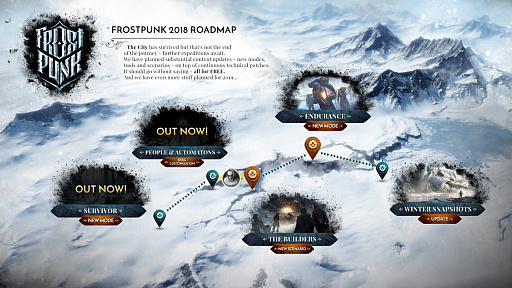 ���������꡼ No.005�Υ���ͥ������ / 11 bit studios�Ρ�Frostpunk�פǡ�����ե��å����ʤɿ����ν�����ܤ�̵��DLC���ۿ���