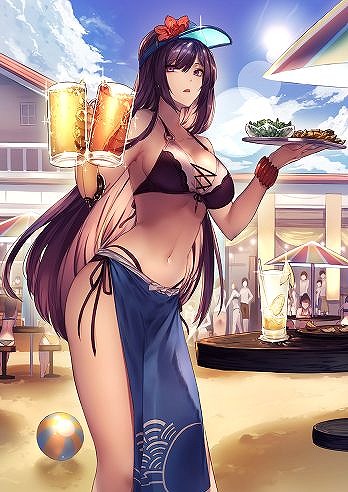 画像ギャラリー No.008のサムネイル画像 / 「アルテイルクロニクル」水着だらけの新イベント「魔法少女にバカンスを」開催