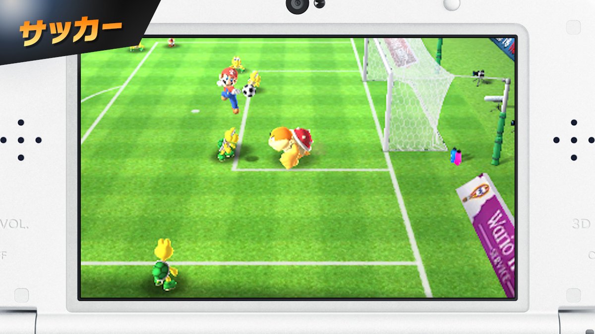 画像集no 003 ニンテンドー3ds マリオスポーツ スーパースターズ が新発表 サッカーやテニスなど5つの競技を収録し 17年内発売