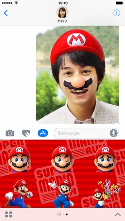 ꡼ No.003 | ֥ѡޥꥪפˤʤƥåSUPER MARIO RUN StickersפApp Storeо졣󥹥ȡˤiOS 10ʹߤɬ