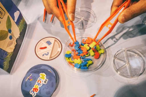 ꡼ No.004 | SPIEL'17ϻܥϾγǤԥȿɤϤǹԤBlue OrangeΥ饤Ȥʥࡣϥԥ󥻥åȤȤDr.Microbe