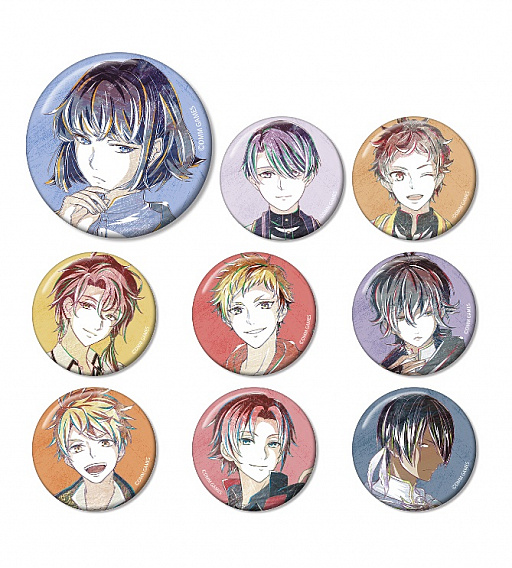 画像ギャラリー No.003のサムネイル画像 / AMNIBUSにて,「文豪とアルケミスト」のトレーディングAni-Artアクリルキーホルダー&缶バッジが受注開始