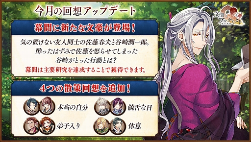 画像ギャラリー No.003のサムネイル画像 / 「文豪とアルケミスト」,イベント「館長と共同研究 第十三弾」が開催