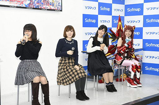 画像ギャラリー No.003のサムネイル画像 / タレントの林 花音さんや声優の原 紗友里さんらによるトークで大いに盛り上がった「新星抜擢ドライブガールズ」発売記念イベントをレポート