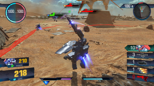 画像ギャラリー No.022のサムネイル画像 / PS4「GUNDAM VERSUS」クローズドβテストレポート。コンシューマ版ならではのさまざまな新機軸を体験できた
